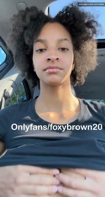 foxybrown20 | @foxybrown20. Download leaked porn videos and nude photos from foxybrown20 OnlyFans page. Hello my name is Foxy come join me on my slutty adventures and experiences as you are in for Anals, cumshots ,solo play, sex scenes and Etc. I need more ideas so help me along my journey. Hey there,Thanks for being a loyal visitor of our site.